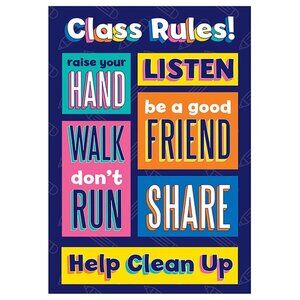 Class Rules Poster 3 166